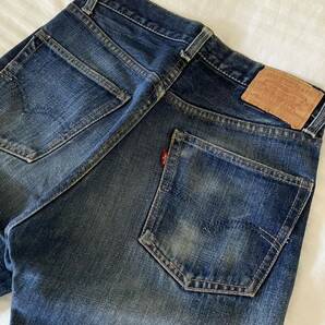 【タイプ物】60s LEVIS 505 BIGE Fタイプ デニムパンツ ヴィンテージ リーバイス ビッグE 66前期 501XX 506 507 557 70505 ギャラ 革 片面の画像9