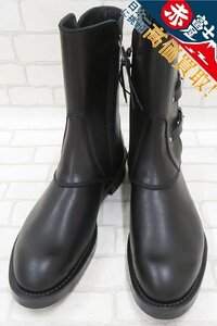 2S7327-3/未使用品 foot the coacher PUTTEE SHOES パティーシューズ ブーツ 8.5