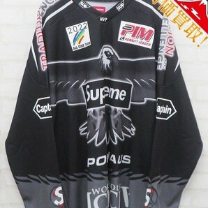 8T1560/Supreme 22SS Eagle Hockey Jersey シュプリーム ホッケーシャツの画像1