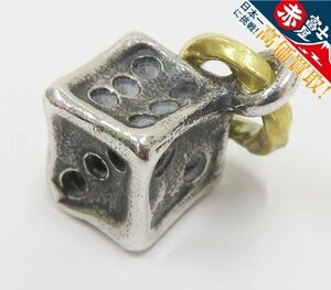 2A7418[ click post correspondence ]HATCHET Melted Dice pendant top is Chet 