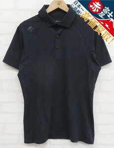 8T1458【クリックポスト対応】デサントゴルフ フレックスムーブスムース×フレックスムーブパンチングメッシュシャツ DESCENTE GOLF