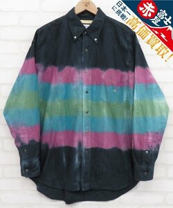 8T1647/FUTUR×Graphpaper Tie&Dyed Oxford L/S B.D Box Shirt GM194-50701 フューチャー グラフペーパー シャツ