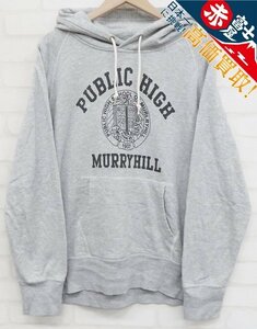 8T1203/チャンピオン PUBLIC HIGH MURRYHILL ラグランスウェットパーカー ランタグ 復刻 Champion