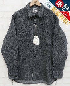 8T1347/未使用品 HOUSTON COVERT VIYELLA SHIRT 40961 ヒューストン コバートビエラシャツ