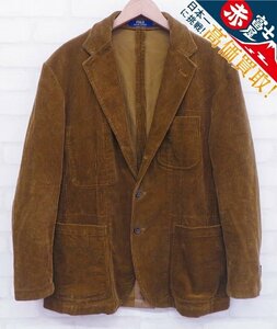 8T1391/RALPH LAUREN 3B вельвет tailored jacket laru поток re