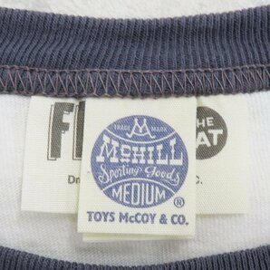 8T1319【クリックポスト対応】TOYS McCOY McHILL NAVY DECK CREW FELIX 半袖Tシャツ トイズマッコイ マックヒル フィリックスの画像4