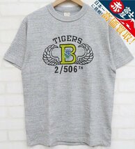 8T1461【クリックポスト対応】未使用品 WAREHOUSE 4601 TIGERS 半袖Tシャツ ウエアハウス_画像1