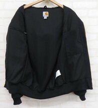 3J4228/Carhartt Active Jacket USA製 J131 カーハート アクティブジャケット_画像4