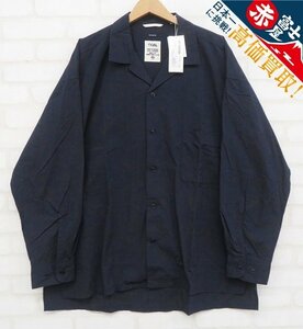 8T0722-2/未使用品 nanamica Chambray Deck Shirt SUGF358 ナナミカ