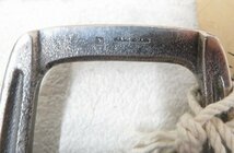 2A7002-12/未使用品 Vintage Works Leather belt DH5536 ヴィンテージワークス レザーベルト 茶芯 サイズ33_画像6