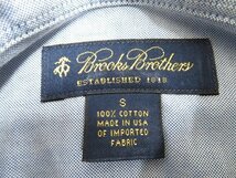 8T1375【クリックポスト対応】未使用品 Brooks Brothers 半袖BDプルオーバーオックスフォードシャツ USA製 ブルックスブラザーズ_画像4