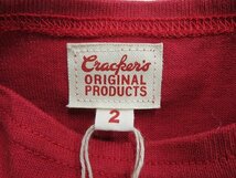 8T1260/未使用品 THE CRACKER 長袖Tシャツ 28-LT-1 クラッカー_画像6