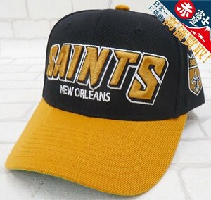 1H6968/Mitchell&Ness セインツ スナップバックベースボールキャップ ミッチェルネス