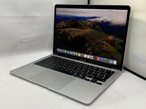 １円スタート！！ Apple MacBook Air A2337 (M1,2020) UKキーボード シルバー [Nmc]