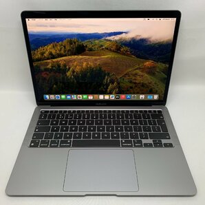 １円スタート！！ Apple MacBook Air A2337 (M1,2020) UKキーボード スペースグレイ [Nmc]の画像2