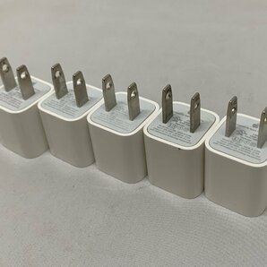 【未検査品】Apple 純正Lightningケーブル 純正ACアダプタ 5W 5個セット [Etc]の画像3