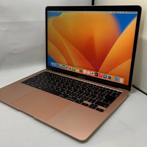 １円スタート！！ Apple MacBook Air A2337 (M1,2020) ゴールド 訳あり品 [Nmc]の画像1