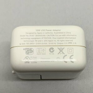 【未検査品】Apple 純正ACアダプタ 10W 5個セット [Etc]の画像3