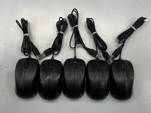 １円スタート！！【未検査品】ELECOM USB mouse 5個セット [Etc]