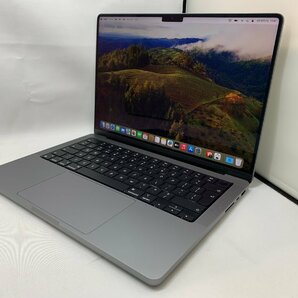１円スタート！！《M1Pro搭載》Apple MacBook Pro A2442 (14-inch, 2021) UKキーボード スペースグレイ [Nmc]の画像1