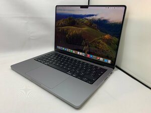 1 jpy start!!{M1Pro installing }Apple MacBook Pro A2442 (14-inch, 2021) UK keyboard Space gray [Nmc]