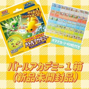 新品未開封　ポケモンバトルアカデミー