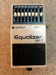 ※ジャンク BOSS ボス Equalizer イコライザー GE-7