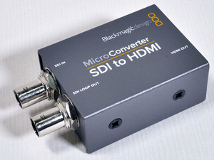Blackmagicdesign SDI to HDMI Micro Converter ブラックマジックデザイン マイクロコンバーター