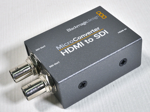 Blackmagicdesign HDMI to SDI Micro Converter ブラックマジックデザイン マイクロコンバーター
