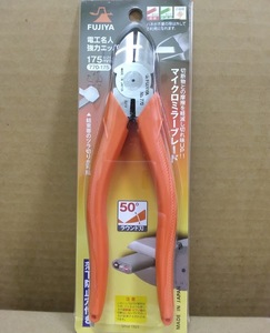 新品未使用★送料0円★ FUJIYA フジ矢 電工名人強力ニッパ 770-175 175mm フジヤ 電工ニッパー 強力ニッパー VA線切断