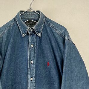 古着 90s Ralph Lauren POLO COUNTRY デニムシャツ