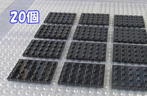 ◆レゴ∥LEGO【4x6プレート/黒 20個】#3032◆正規品 [R31003]