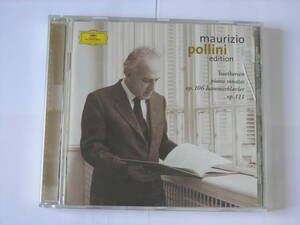 輸入盤ＣＤ　ベートーヴェン　ピアノソナタ　第２９番「ハンマークラヴィーア」　第３２番　ポリーニ