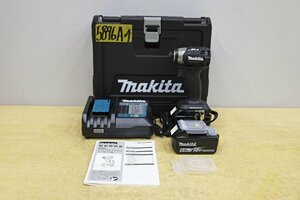 5896A24 未使用 makita マキタ 充電式インパクトドライバー TD173DRGXB ブラック