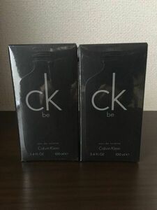 【特価！】カルバンクライン CK-be 100ml×2本 EDT SP【新品未開封】