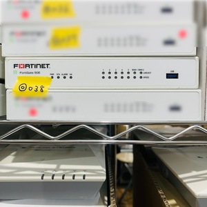 ◎038【通電OK】Fortinet FortiGate 50E ファイアウォール FW セキュアSD-WAN セキュリティ UTM フォーティネット フォーティゲート