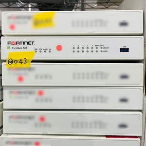 ◎043【通電OK】Fortinet FortiGate 50E ファイアウォール FW セキュアSD-WAN セキュリティ UTM フォーティネット フォーティゲート