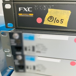 ◎105【通電OK】FXC ES1012VPEL PoE機能付 12ポート 10/100/1000Mbps IEEE802.3af準拠 電源内蔵 ギガビット イーサネットスマートスイッチ