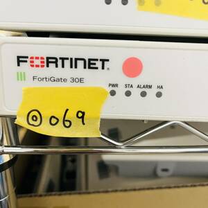 ◎069【通電OK】Fortinet FortiGate 30E FG-30E ファイアウォール FW セキュア SD-WAN SOCプロセッサ フォーティネット フォーティゲート