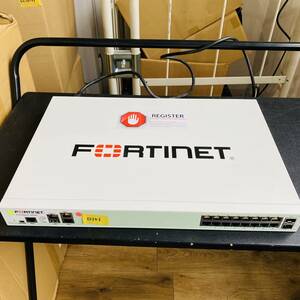 □101【通電OK】Fortinet FortiGate 200D FG-200D 分散型エンタープライズ向け 次世代ファイアウォール UTM フォーティネット