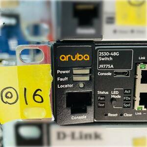 ◎16【通電OK】aruba 2530-48G Switch J9775A HP ヒューレットパッカード ネットワーク ハブ インターネット 回線 通信機器 機材