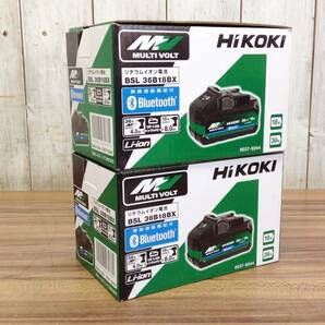 【RH-8754】未使用 HiKOKI ハイコーキ リチウムイオン電池 BSL36B18BX 2個セット 36V/4.0Ah 18V/8.0Ahの画像3