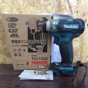 【RH-8815】中古品 makita マキタ 10.8v 充電式インパクトドライバ TD111DZ 本体のみ