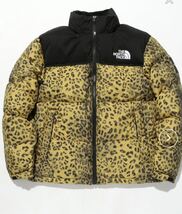 ノースフェイス ダウンジャケット ヌプシ 新品 韓国 2XL レオパードヒョウ柄THE NORTH FACE_画像1