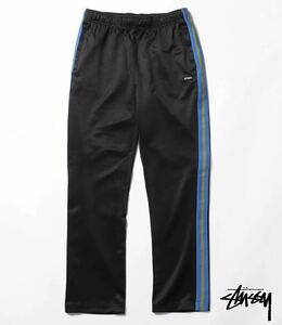 STUSSY ステューシー ナイロン ジャージパンツ ライン 新品タグ付き XL