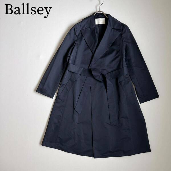 美品　Ballsey ポールジィ tomorrowland スプリングコート ロングコート　トレンチコート アウター　春服　秋服 レディース