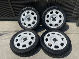 165/60R15 TOYO R/T OPEN COUNTRY 2022 year original s Chill wheel set SUZUKI HUSTLER