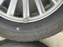 195/65R15 DUNLOP ENASAVE EC204バリ山2022年アルミホイールセットTOYOTA_画像3