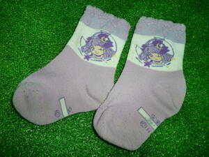 ks0424-06 [ used socks * cleaning settled ] girl socks [ Precure socks ]15-20cm woman . oriented chronicle name equipped.