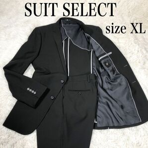 極美品　スーツセレクト　ブラック　サイズ Y7(XL)